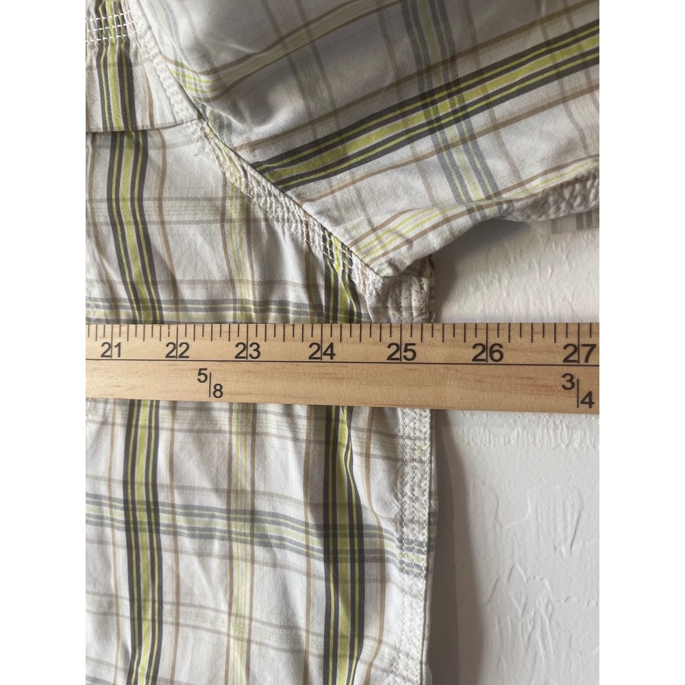 Carhartt Men's XL Relaxed‎ Fit Plaid Short Sleeve Work Shirt Button Down - Picture 5 of 12